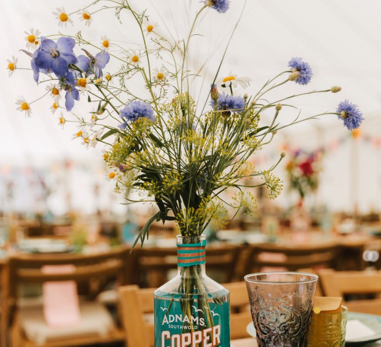 Wild Flowers in Bottles