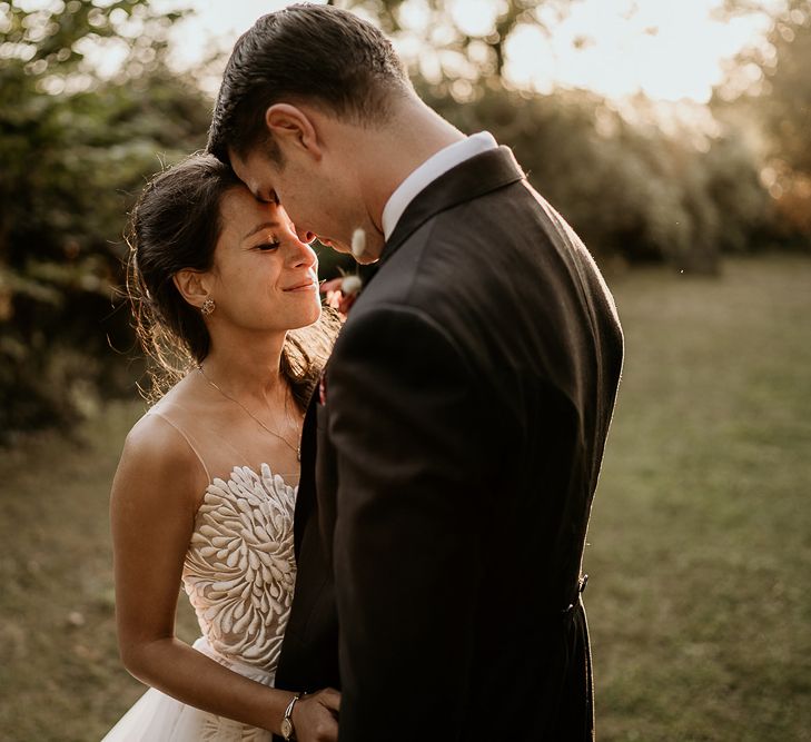 Intimate wedding portrait by Elena Popa Photography