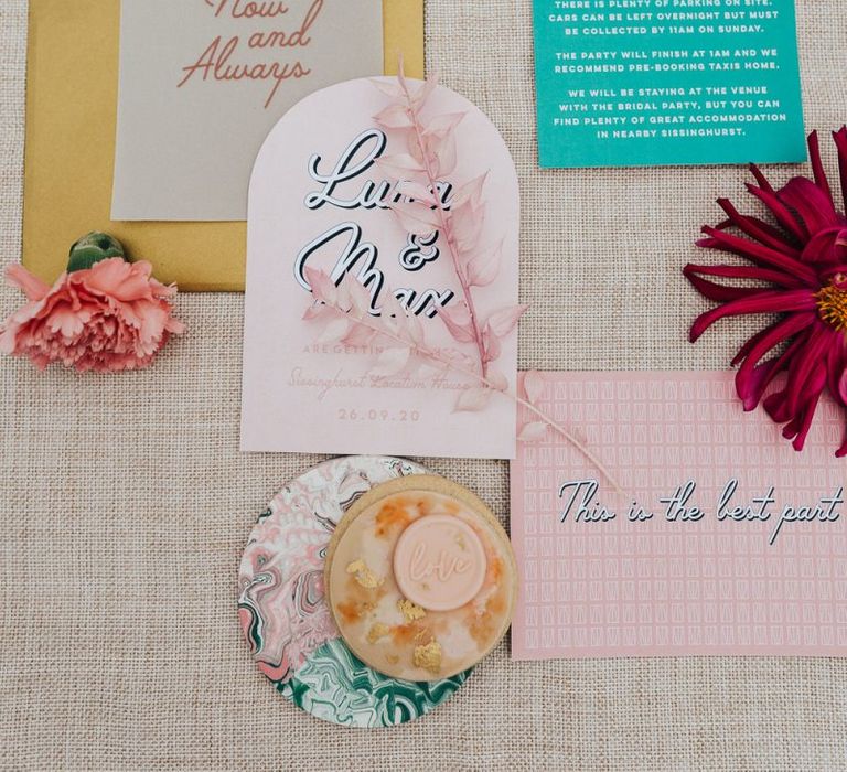 Modern wedding stationery designs