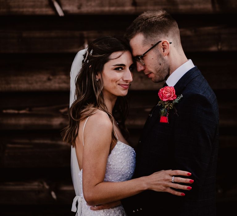 Cute Couple At Primrose Hill Farm Wedding