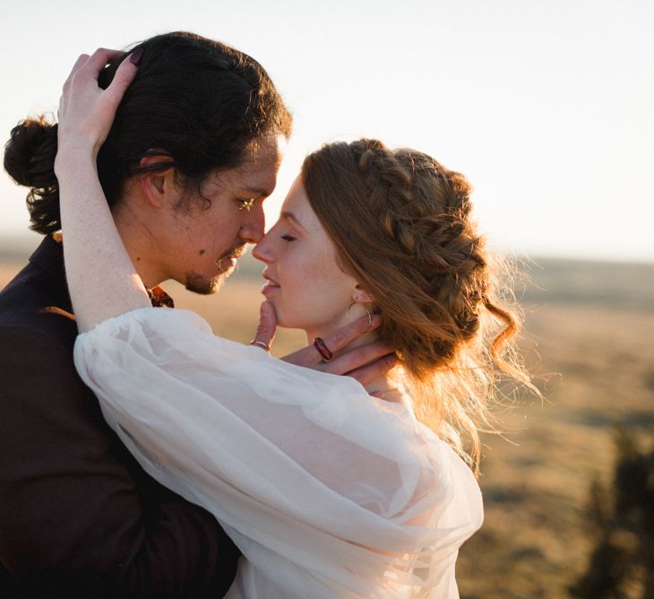 Poldark Inspired Wedding In Cornwall With Celtic Influences Dress By Ailsa Munro And Images From The Salt &amp; Sea Photography Co.