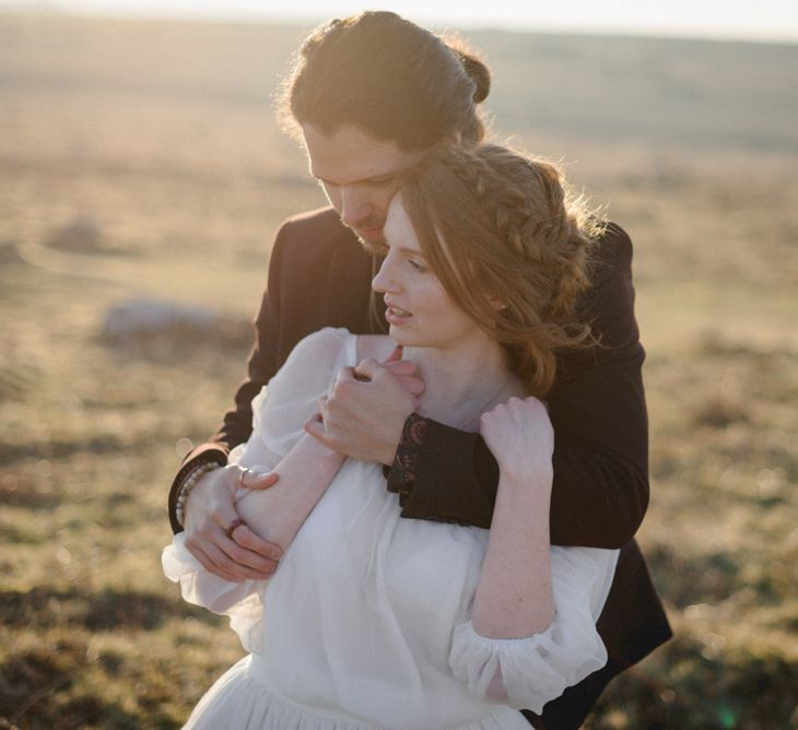 Poldark Inspired Wedding In Cornwall With Celtic Influences Dress By Ailsa Munro And Images From The Salt &amp; Sea Photography Co.