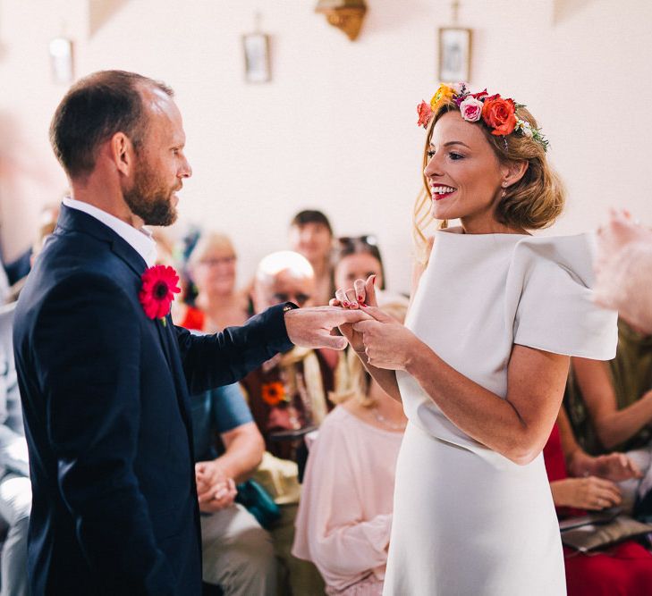 Pool Party Weekend Long Wedding In Spain With Bride In Flower Crown // Images By Travers And Brown // Exclusive Use Venue La Palacete de Cazulas in Andalusia