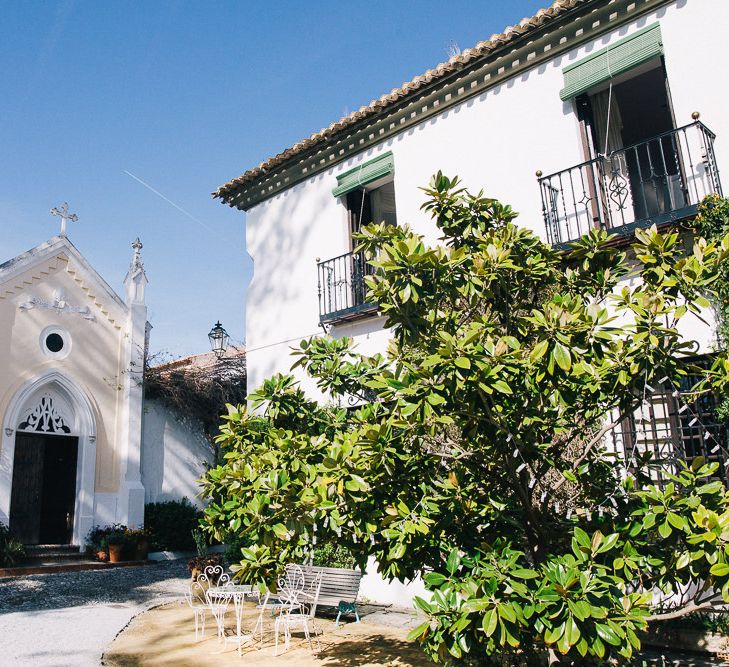 Pool Party Weekend Long Wedding In Spain With Bride In Flower Crown // Images By Travers And Brown // Exclusive Use Venue La Palacete de Cazulas in Andalusia