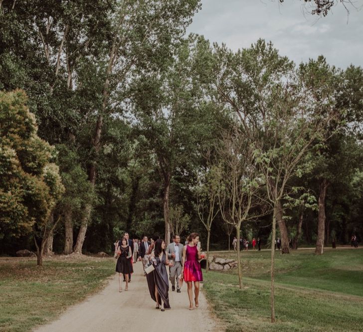 Outdoor Woodland Wedding at Sa Farinera de Sant LLuis Wedding Venue, Catalan Empordà, Spain | Planned &amp; Styled by Mille Papillons | HUMà06 Photography | HUMà06 Photography