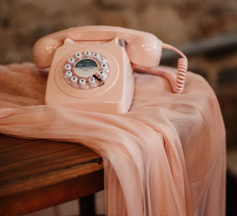 Retro Pink Telephone