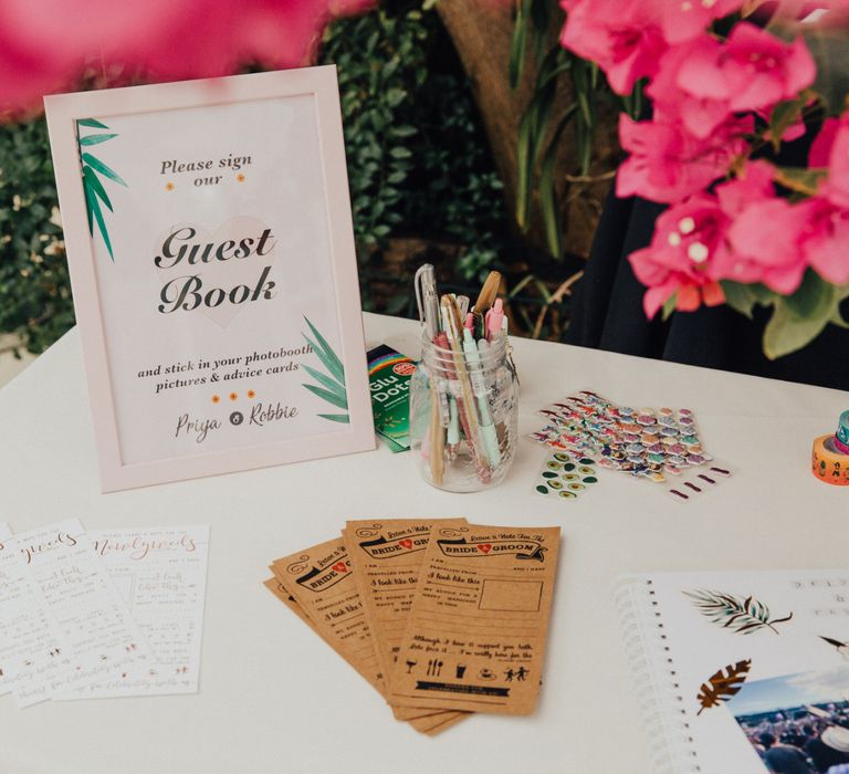 Wedding Guest Book Cards