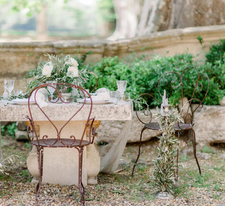 Chateau De Roussan St Remy Provence Wedding Venue With Joanne Flemming Dresses Fine Art Images From Jo Bradbury Photography