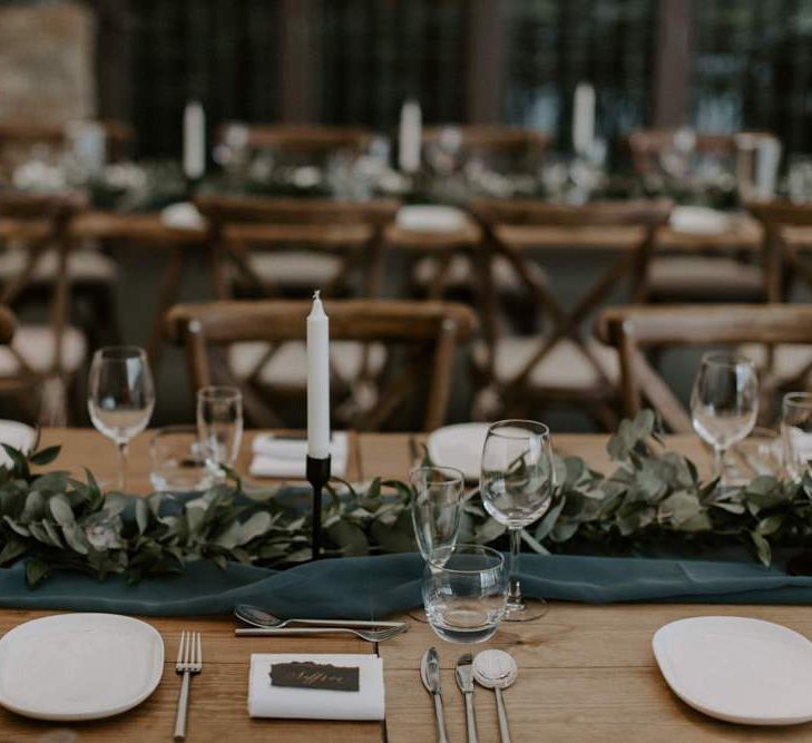 Wedding Table Decor With Candles