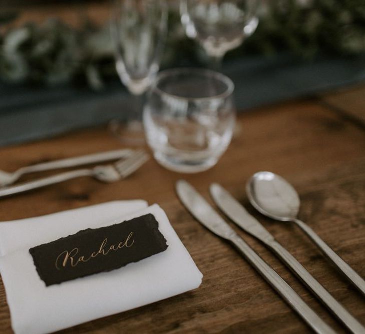 Wedding Table Place Setting