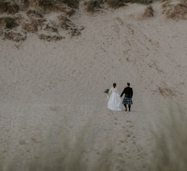 Holywell Bay Couple Portrait Shots