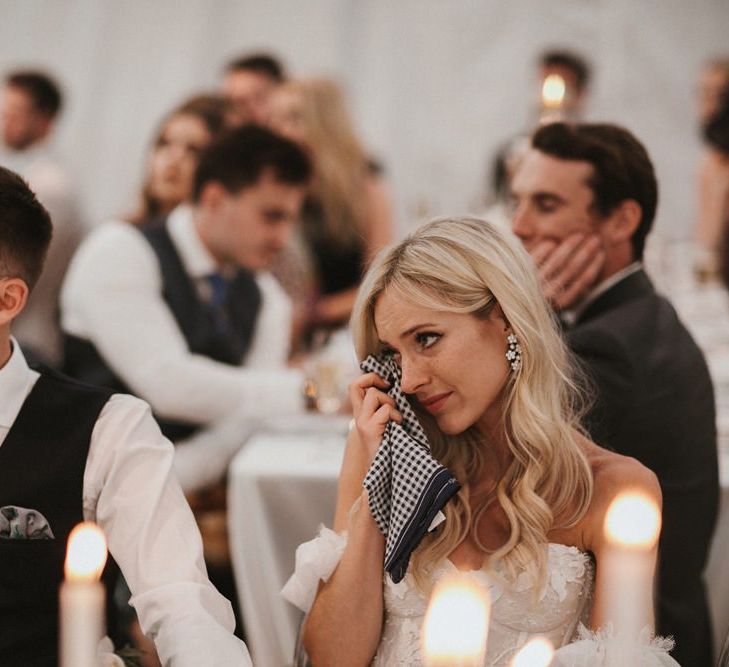 Bride and Groom Get Emotional During Speeches