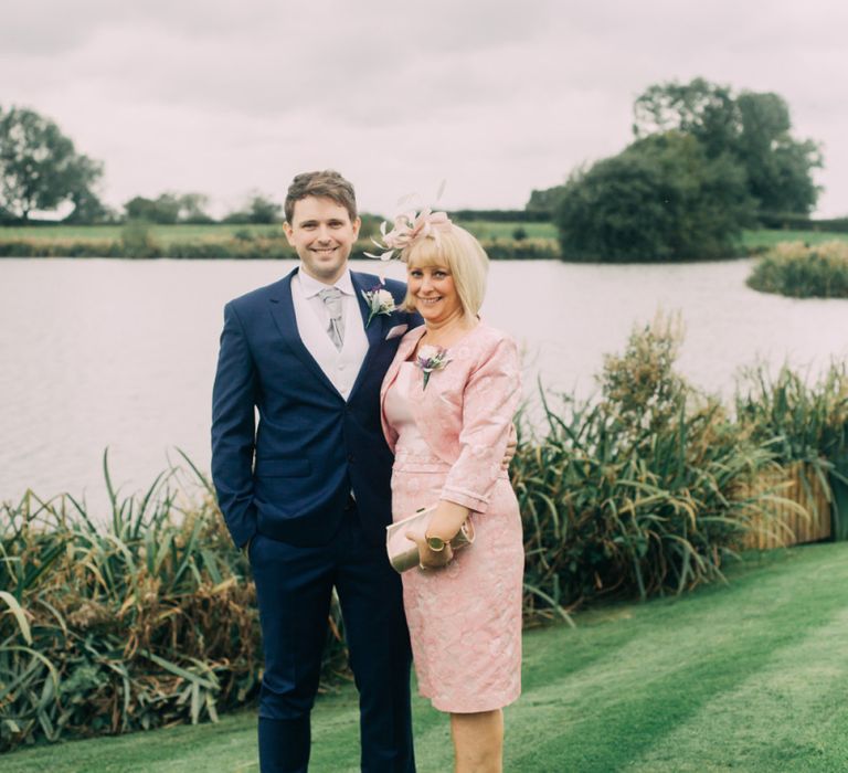 Mother of The Groom and Groom Portrait