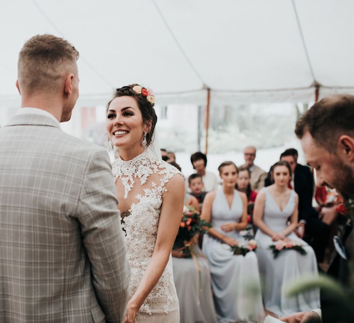 Marquee Summer Wedding with Tipi Structure