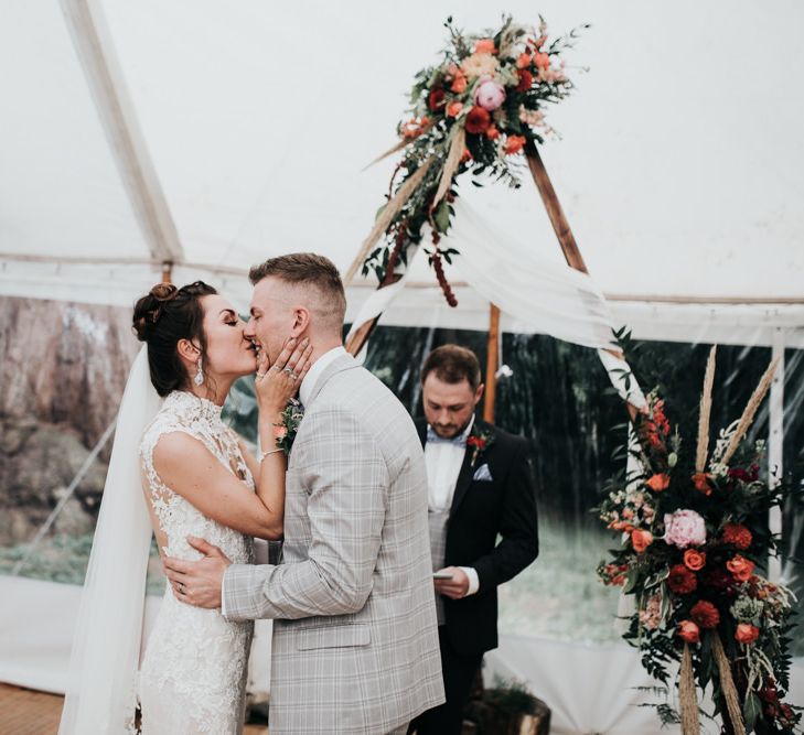 Marquee Garden Wedding with DIY Decor