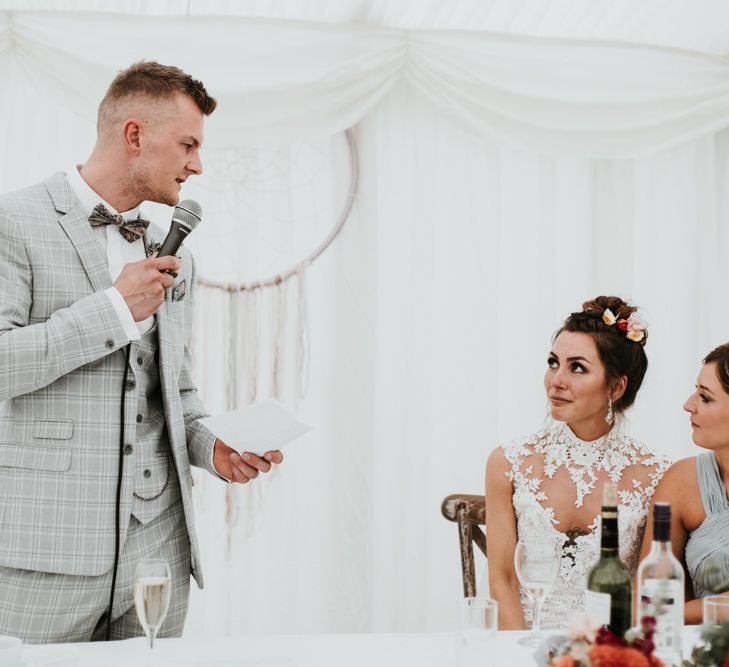 Marquee Wedding with Dream Catcher