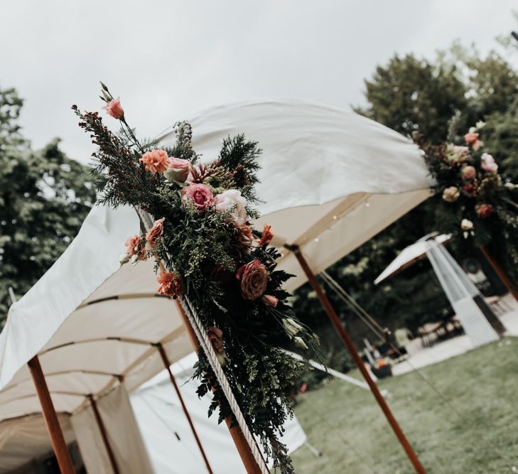 Marquee Wedding with Bright Floral Decoration