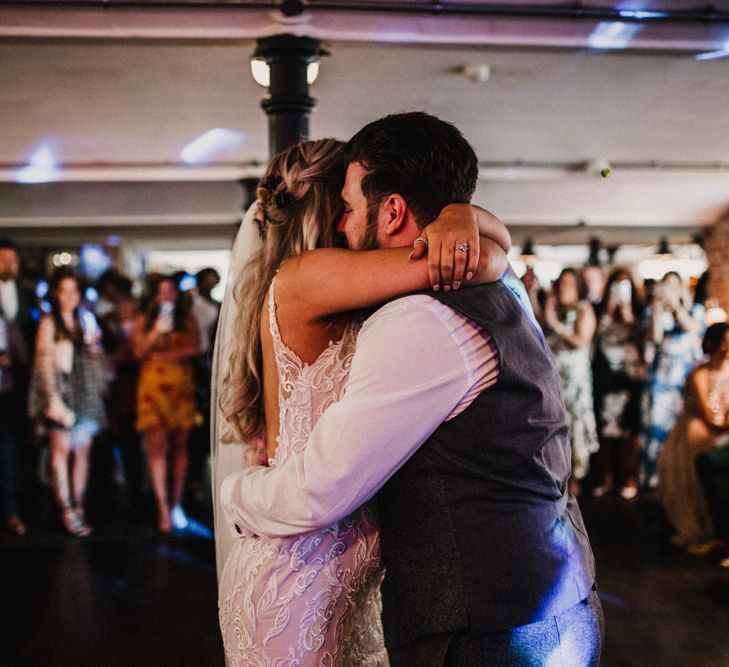 First Dance Couple Portrait By Carla Blain