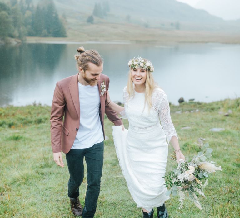 Relaxed Lake District Elopement Portraits