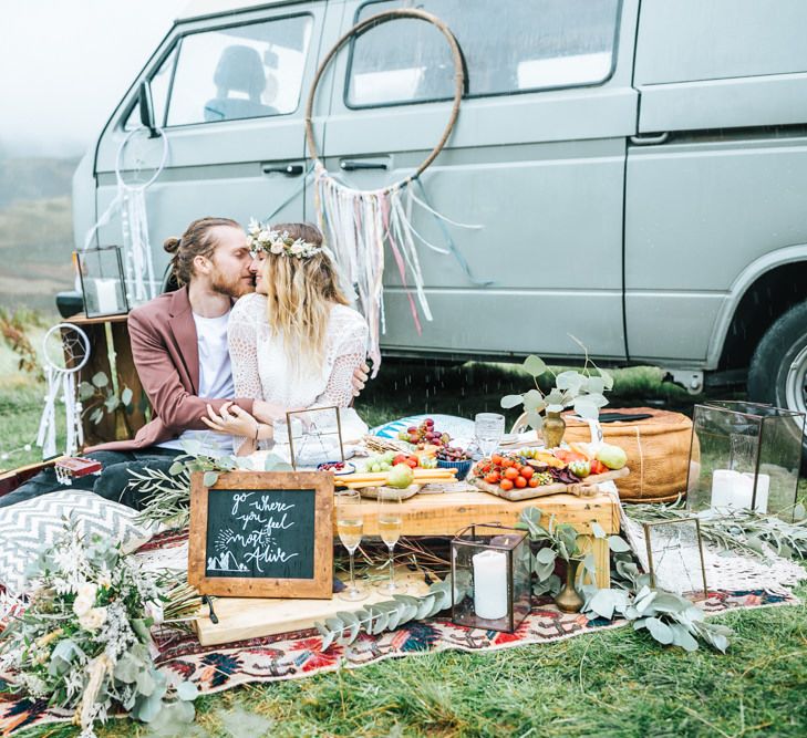 Intimate Portrait at Lake District Elopement