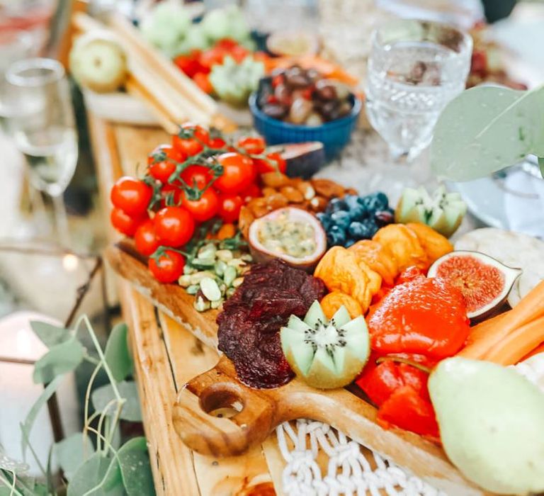 Fresh Fruit and Vegetable Grazing Board