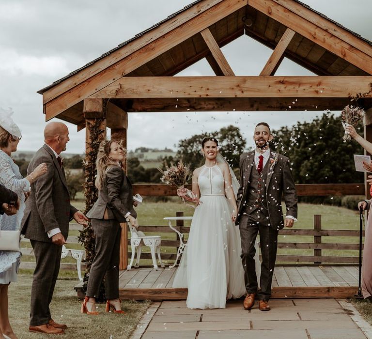 COVID wedding at Eden Barn in the Lake District