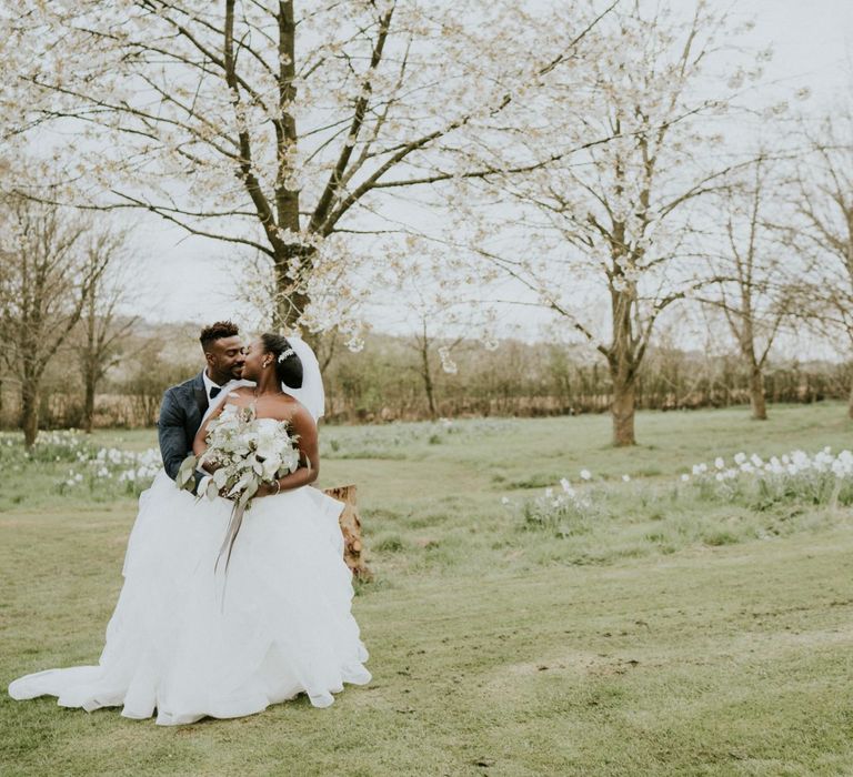 Spring wedding at Northamptonshire wedding venue