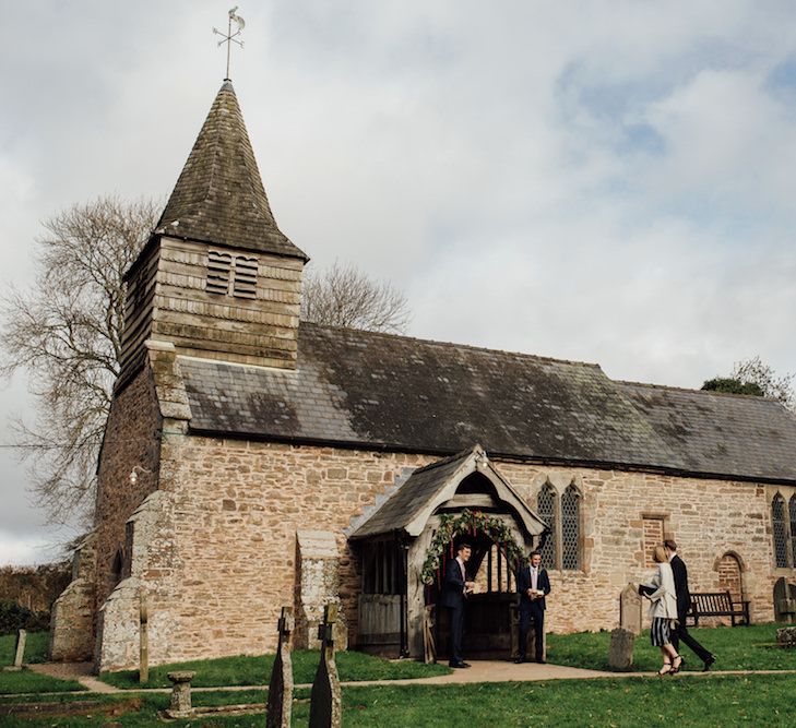 Autumn Wedding At Dewsall Wedding Church