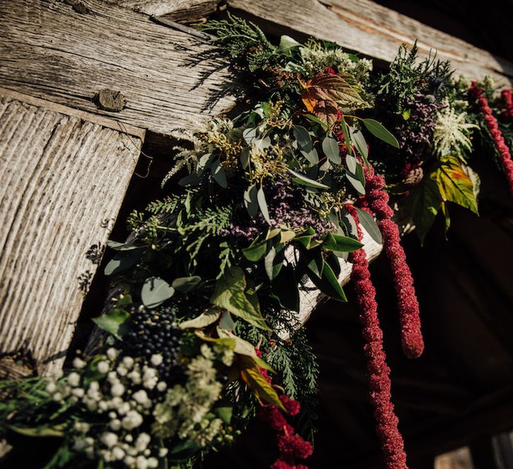 Autumnal Wedding At Dewsall Court With Elephant Motif On Stationery And Bride In Tiara With Images From Red On Blonde Photography And Film From Mrs Mashup