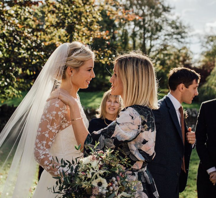 Autumnal Wedding At Dewsall Court With Elephant Motif On Stationery And Bride In Tiara With Images From Red On Blonde Photography And Film From Mrs Mashup