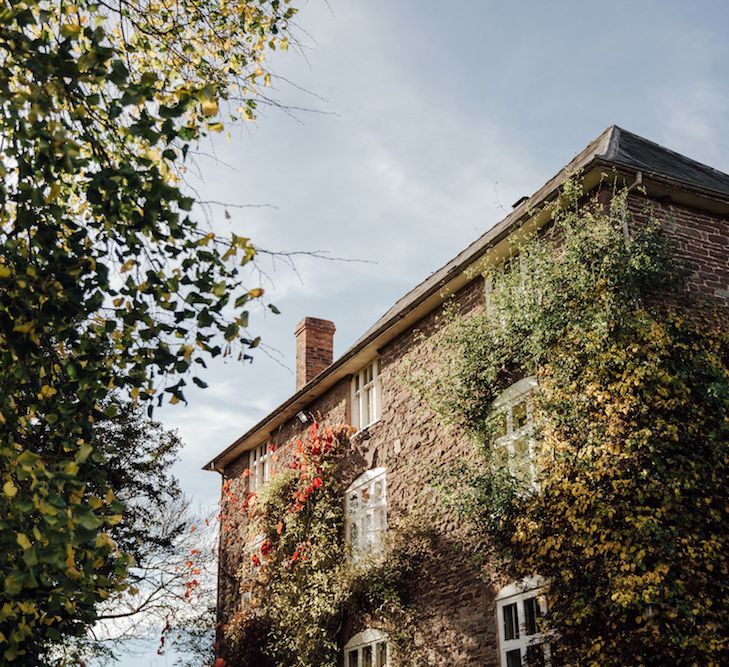 Autumnal Wedding At Dewsall Court With Elephant Motif On Stationery And Bride In Tiara With Images From Red On Blonde Photography And Film From Mrs Mashup