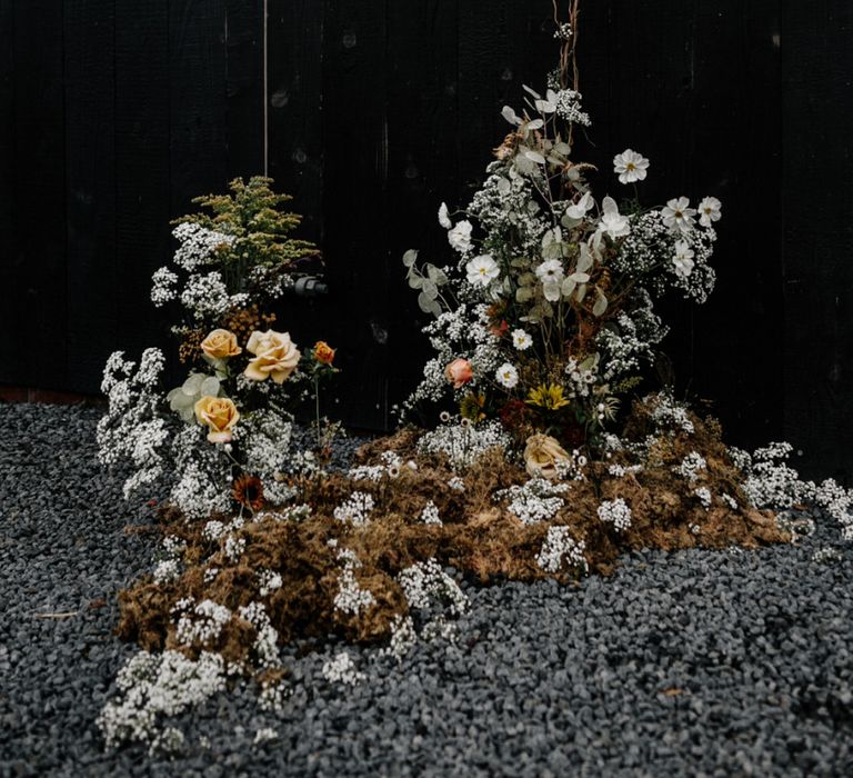 Dried Wedding Floral Arrangement