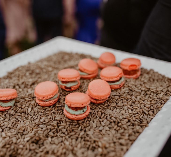 Macaroon wedding treats