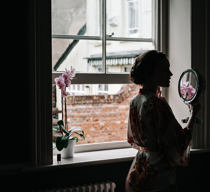 Bridal Preparations | Peach Wedding at Swanton Morley House and Gardens in Norfolk |  Jason Mark Harris Photography | Together we Roam Films