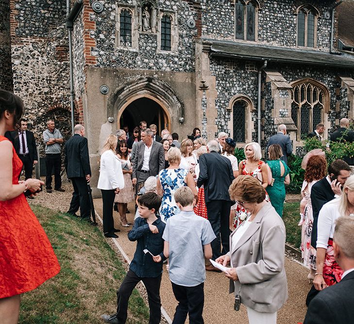 Church Wedding | Peach Wedding at Swanton Morley House and Gardens in Norfolk |  Jason Mark Harris Photography | Together we Roam Films