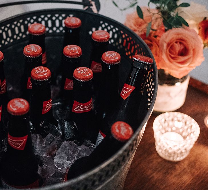 Bottle Trough | Peach Wedding at Swanton Morley House and Gardens in Norfolk |  Jason Mark Harris Photography | Together we Roam Films