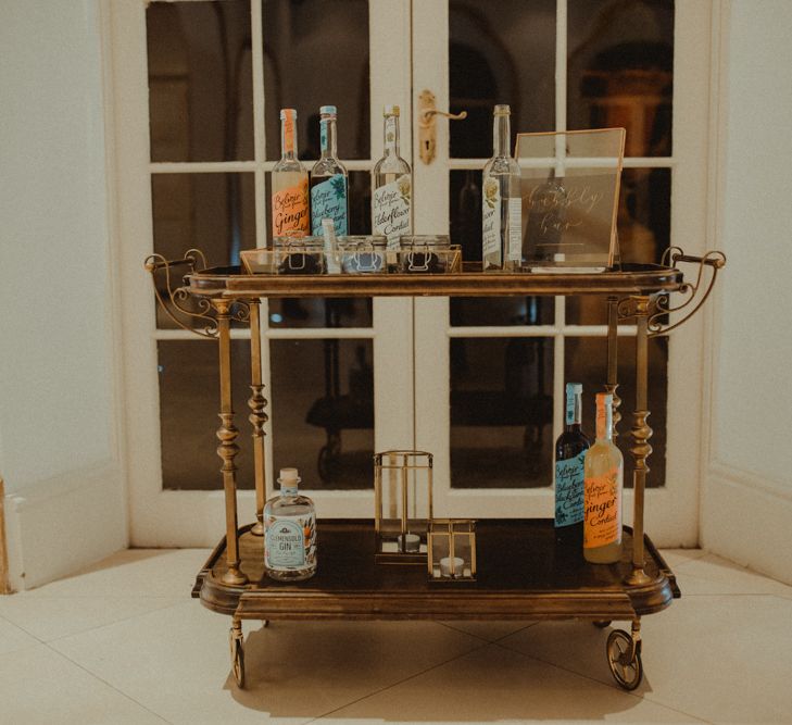 Bubbly Bar Drinks Trolley