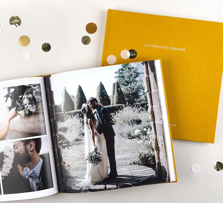 Personalised Wedding Photo Album Book by Rosemood