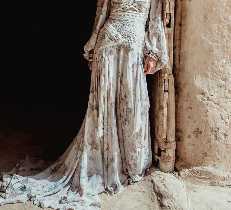 Nahla Dress By Rue De Seine // The Wild Heart Collection From Rue De Seine // Stylish Bohemian Bridal Wear From Rue De Seine // Images By Madly Studio