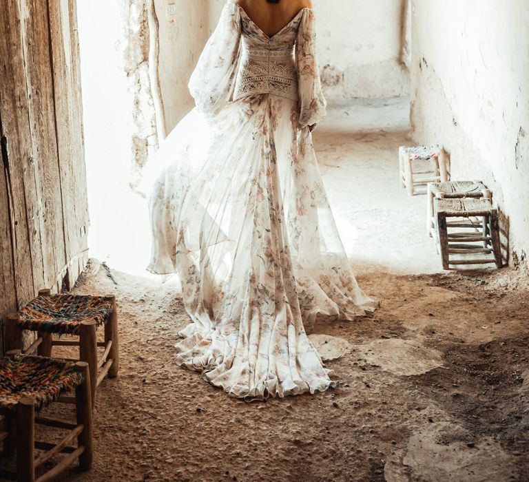 Nahla Dress By Rue De Seine // The Wild Heart Collection From Rue De Seine // Stylish Bohemian Bridal Wear From Rue De Seine // Images By Madly Studio