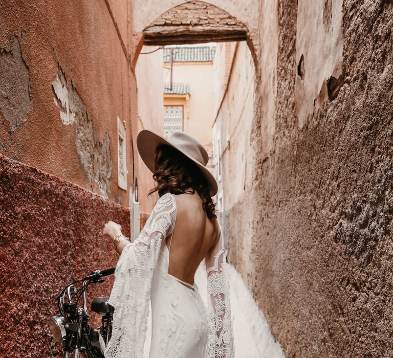 Sia Dress By Rue De Seine // The Wild Heart Collection From Rue De Seine // Stylish Bohemian Bridal Wear From Rue De Seine // Images By Madly Studio