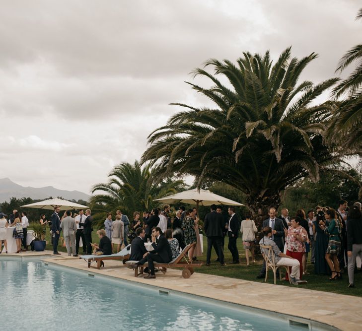 Poolside Drinks Reception