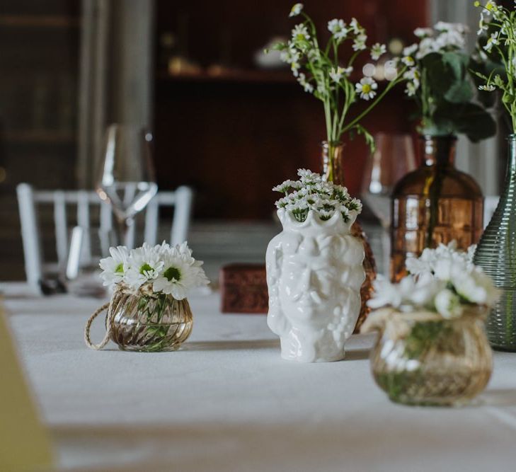 Sicilian wedding table decor