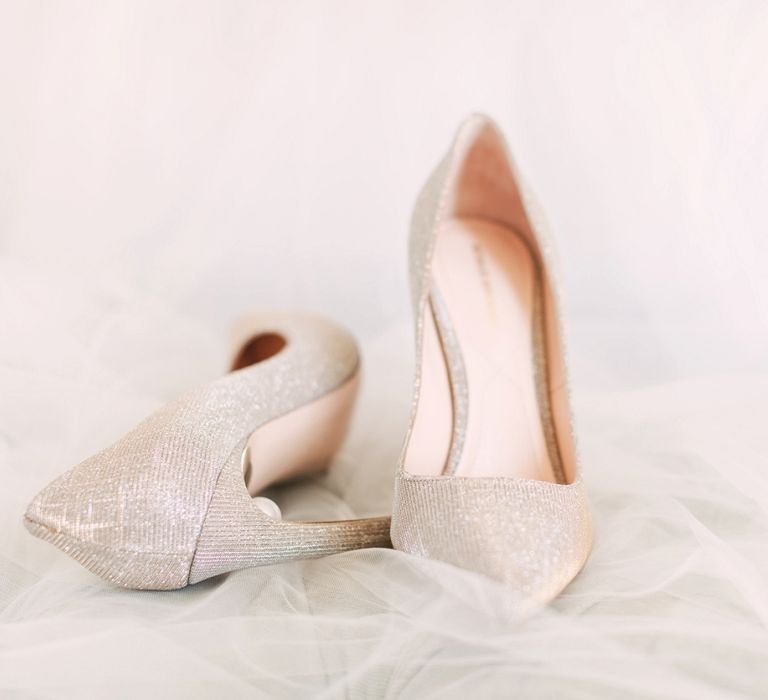 Silver Sparkle Nicholas Kirkwood Bridal Shoes