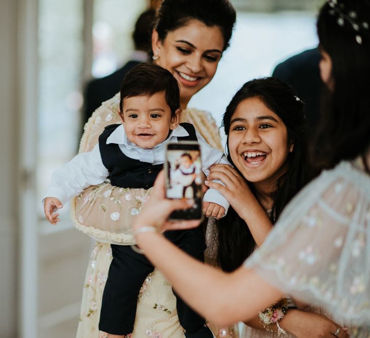 Wedding guests at Anglo Indian Lemore Manor wedding