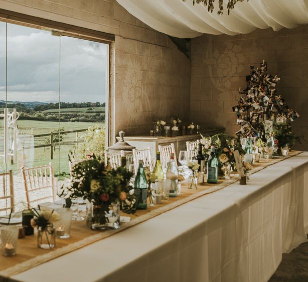 Scottish Wedding With Ceilidh At Axnoller Dorset With Bohemian Styling Outdoor Wedding Ceremony With Images From Paul Underhill Dorset Wedding Photographer