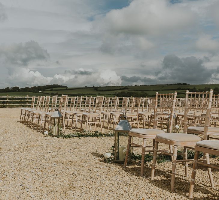 Scottish Wedding With Ceilidh At Axnoller Dorset With Bohemian Styling Outdoor Wedding Ceremony With Images From Paul Underhill Dorset Wedding Photographer