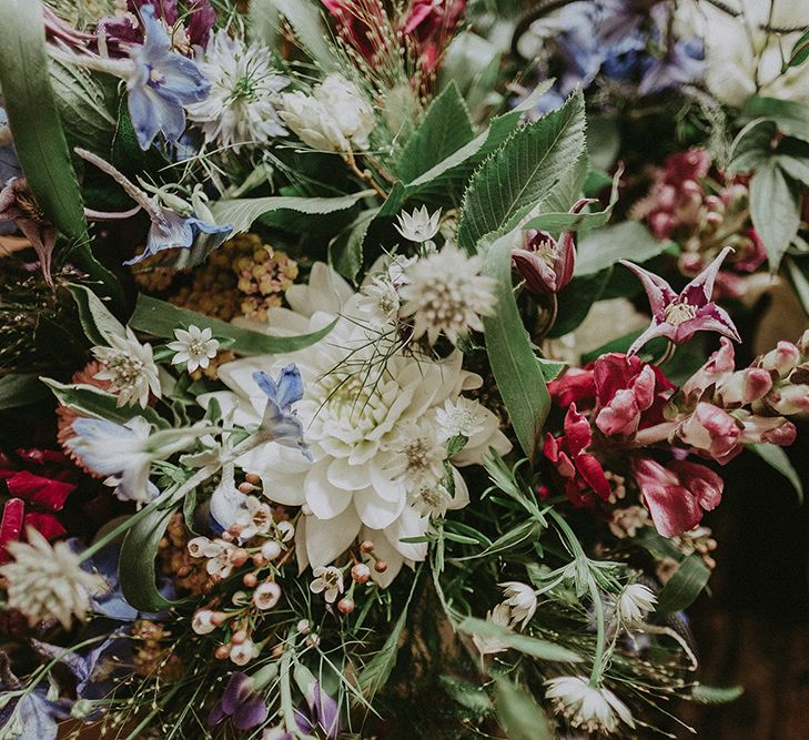 Wild Wedding Flowers | English Country Garden Marquee Wedding at the Family Home on the Isle of Wight | Jason Mark Harris Photography