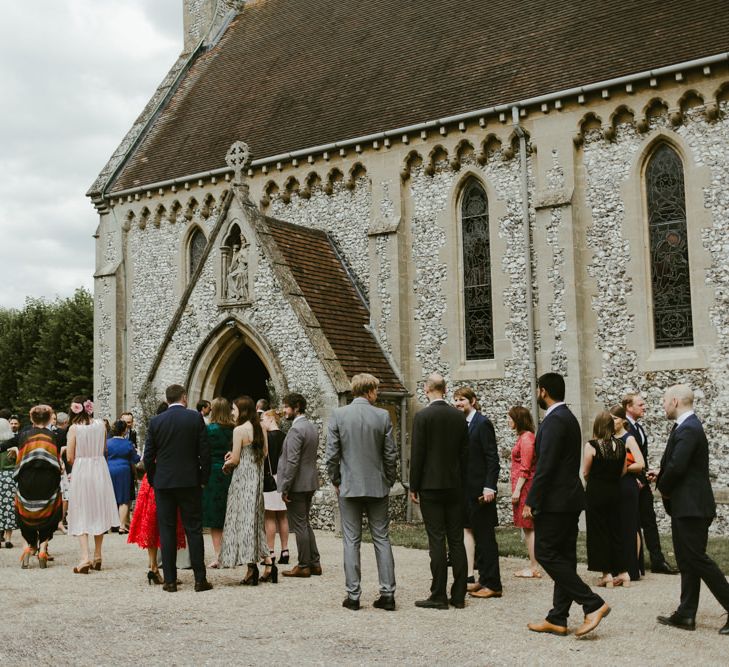 Church wedding ceremony