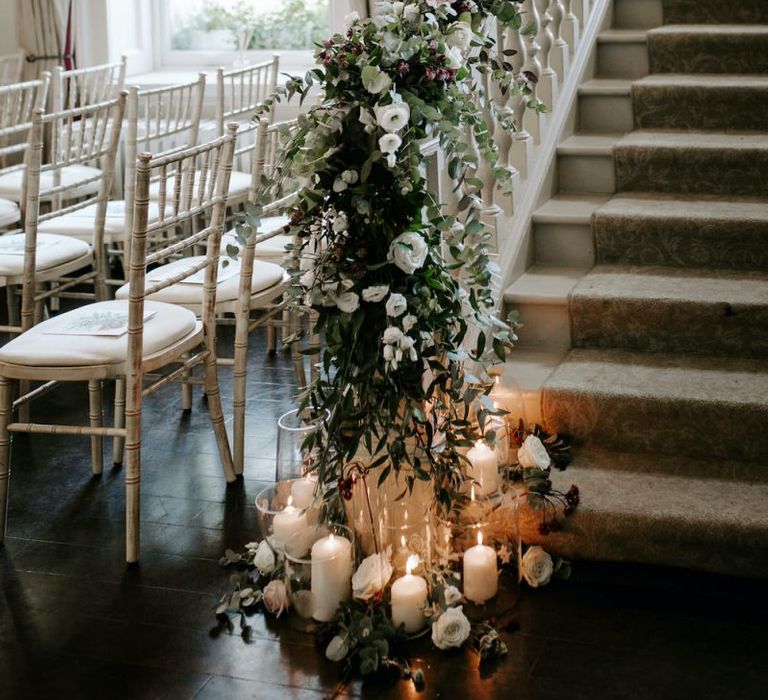 Wedding flowers at Morden Hall